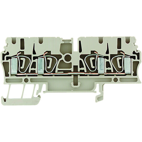 Weidmüller Durchgangsklemme 2,5qmm beige ZDU 2.5/4AN